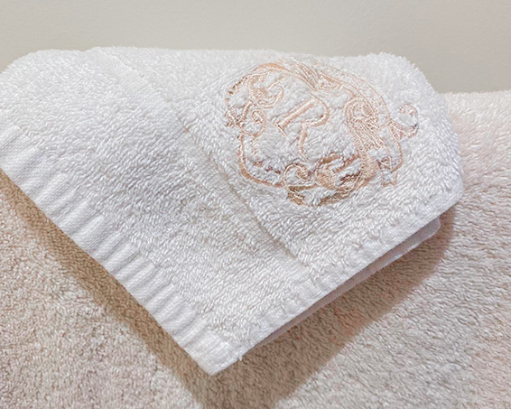 Rubislaw Park Embroidered Towels